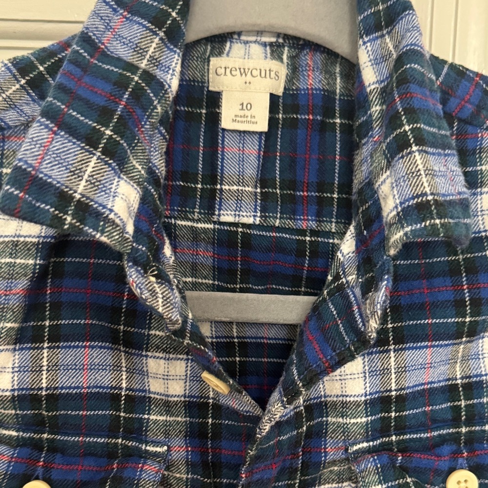 Crewcuts Multicolor Plaid Button-Up